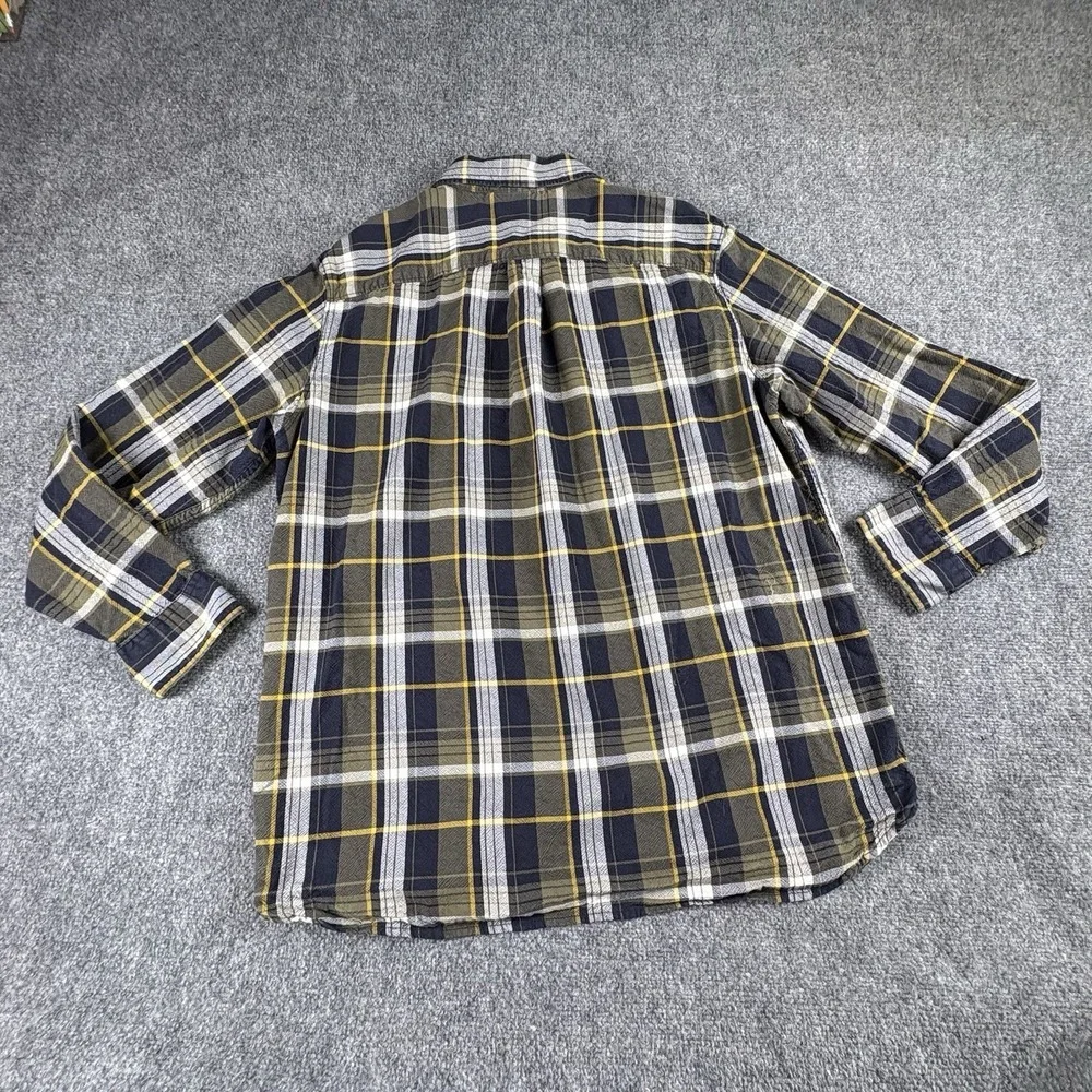 The North Face Shirt Men's XL Green Plaid Never Stop Exploring Gorpcore Hiking
